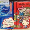Dainty Hello Kitty Coasters as Giveaways by Whisper