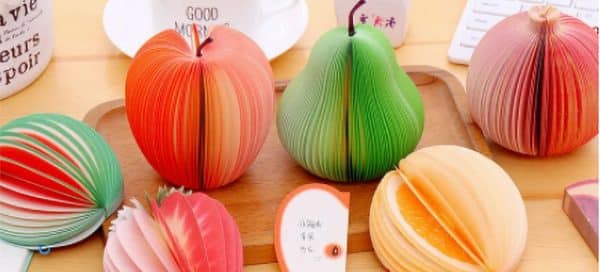 Fruit Shaped Memo Pads