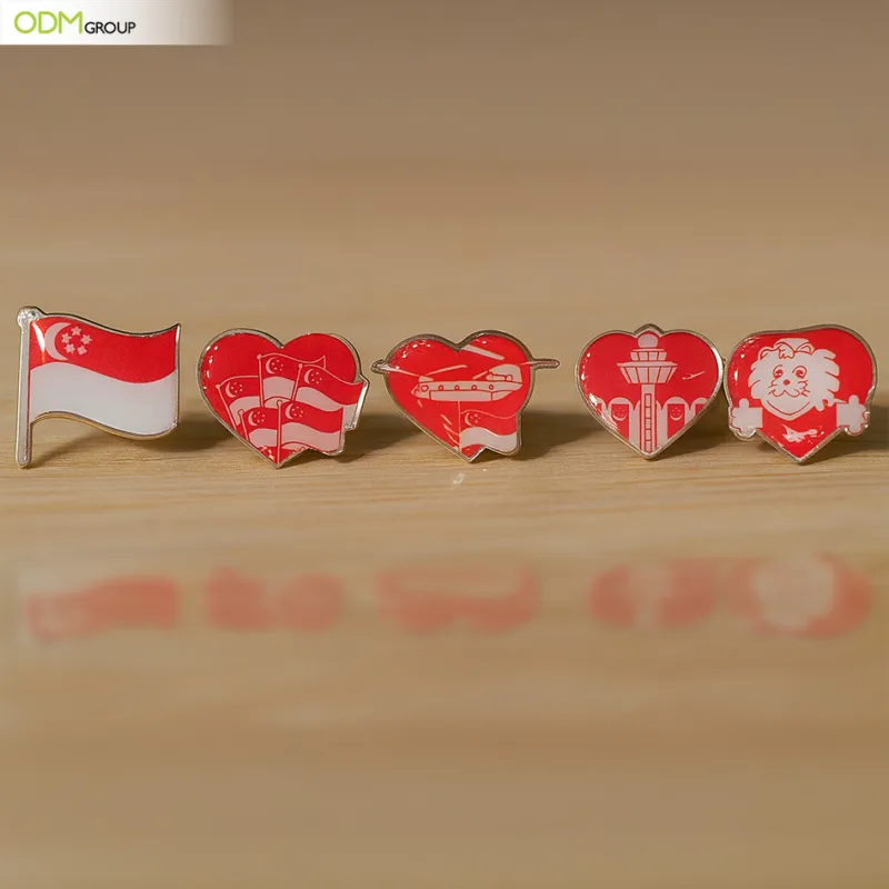 Pin - Singapore National Day
