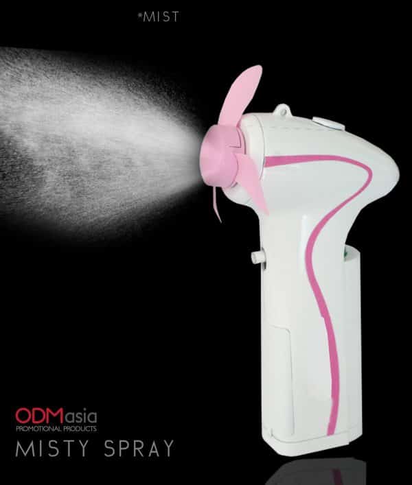 Innovative Handheld Misting Fan