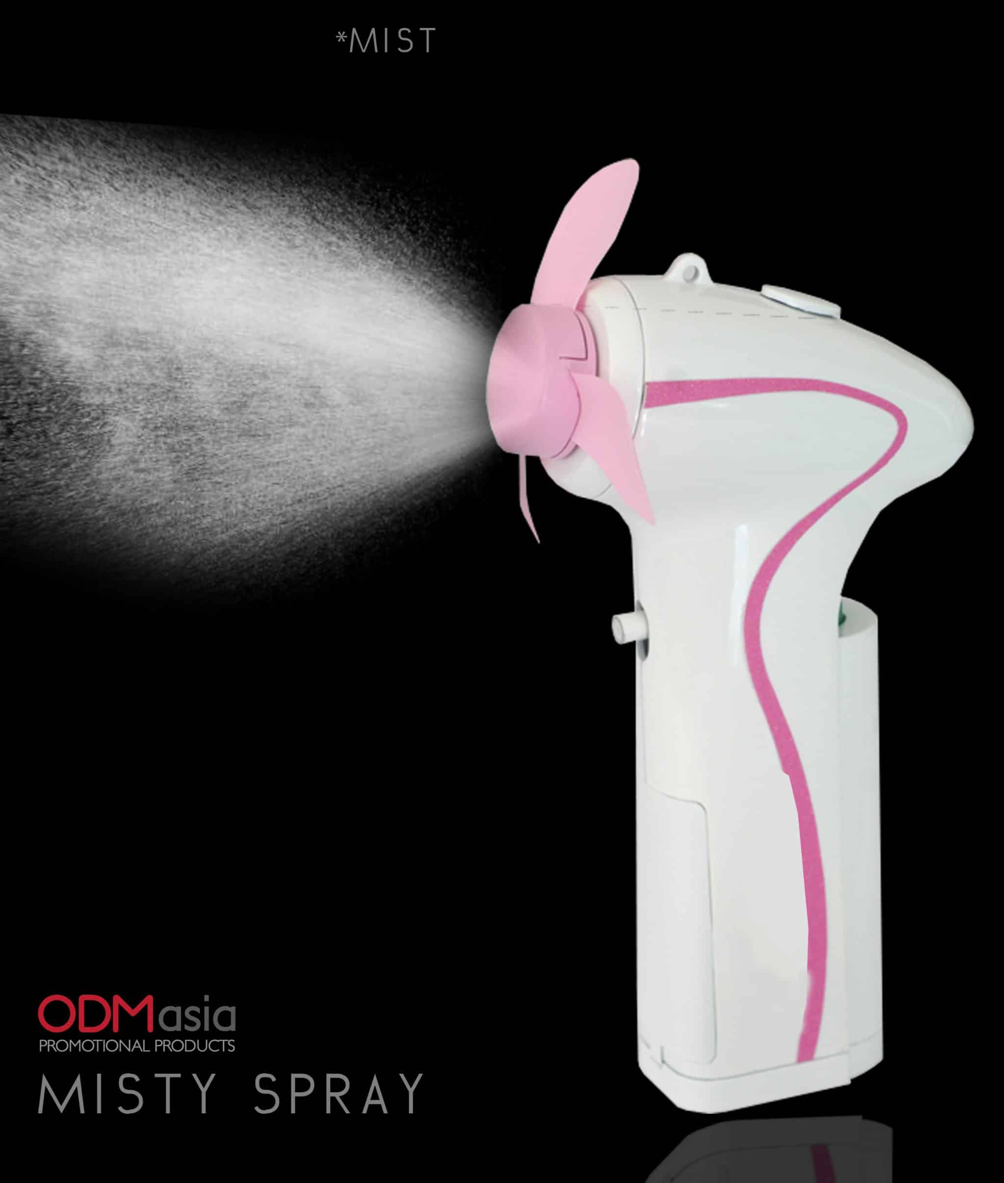 Innovative Handheld Misting Fan