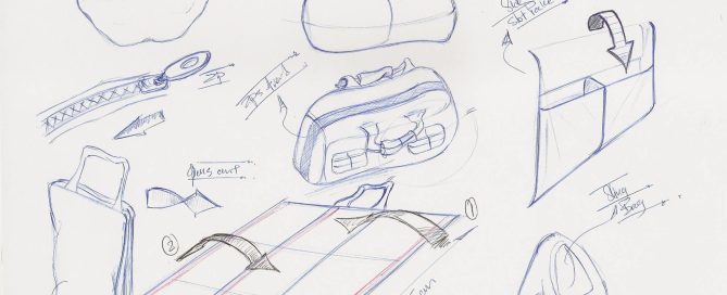 Concept Development Stage - Sketching the Sarobag