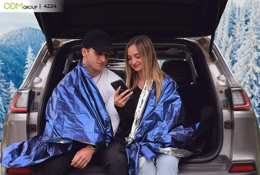 Promotional Foil Blanket