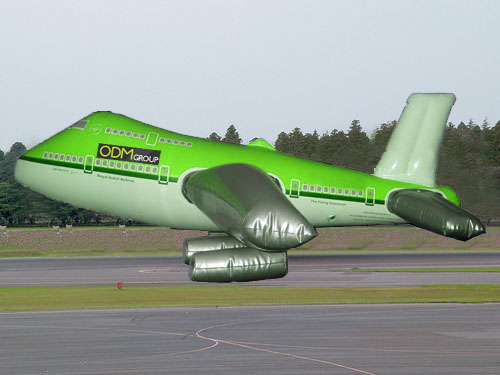 Inflatable Plane Airplane 50cm  747 