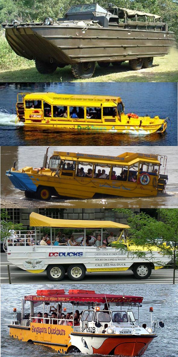 Duck Tour sight seeing promotional products