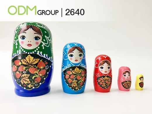 Promotional Packaging - Russian Custom Nesting Dolls