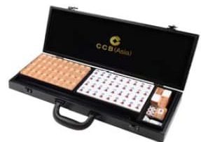 Promotional Mahjong Set by CCB Bank