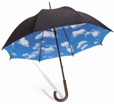 Promotional Blue Skies Umbrellas