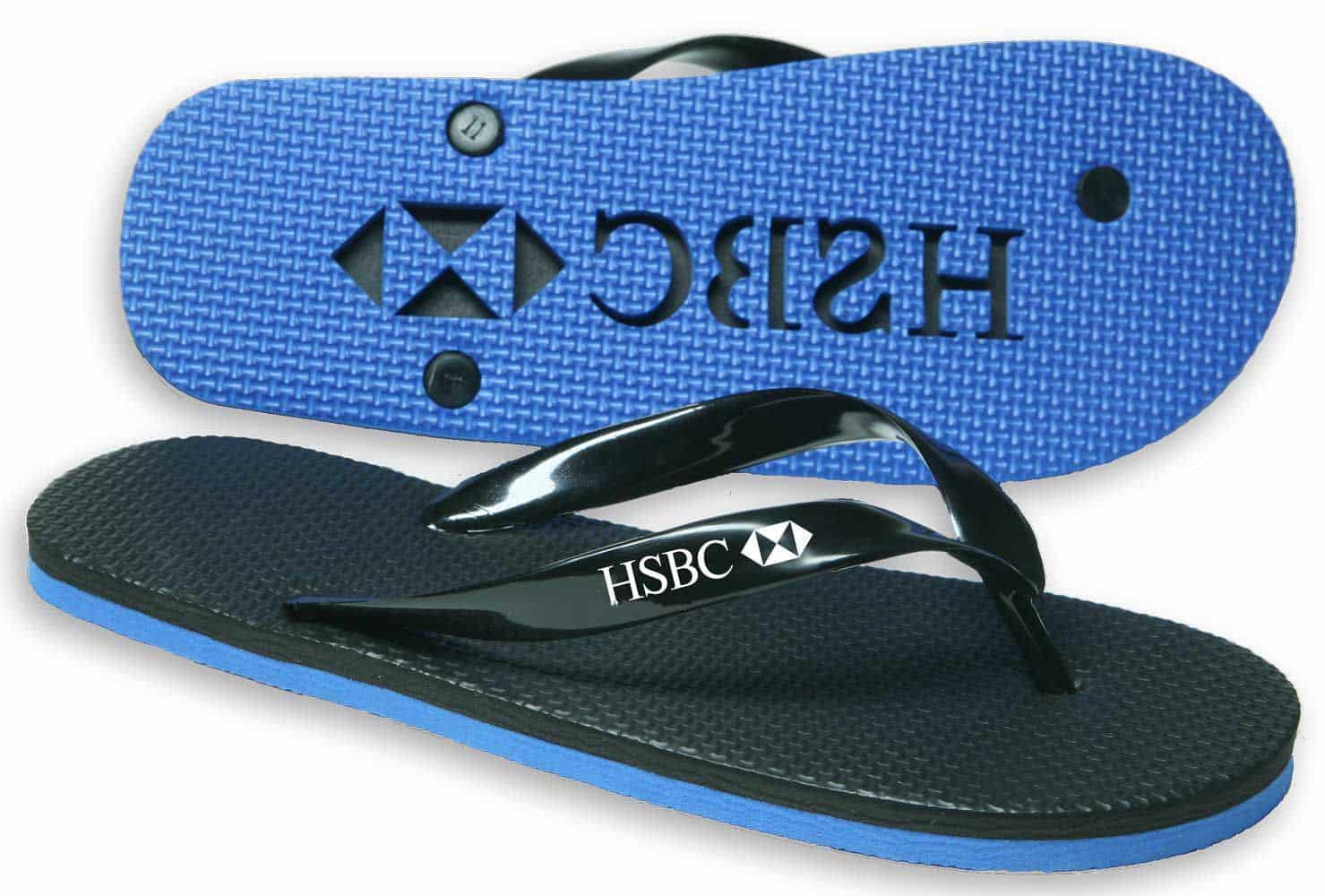 Promotional Flip Flops  with Customized Sole