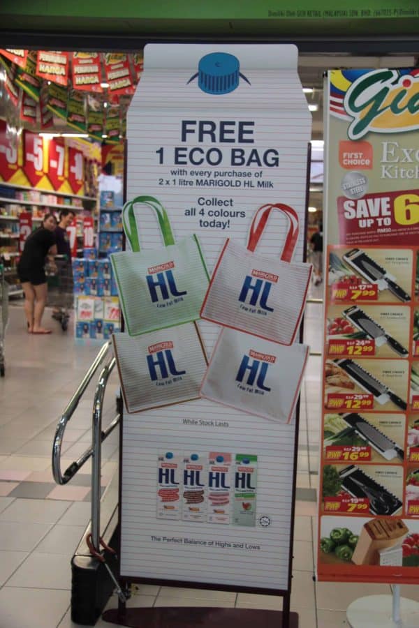 Marigold HL Milk Going Green - Promotional bags
