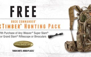 Buck Commander Gift with Purchase: Promotional Blacktimber Hunting Bag