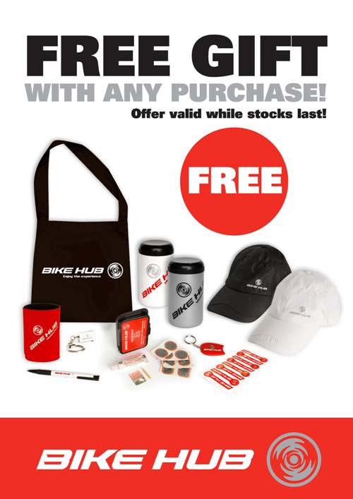 Free Gift With Purchase Promotion By Bike Hub