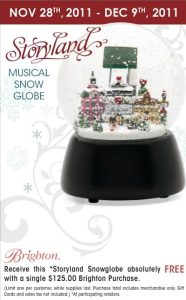GWP Promo snow globe