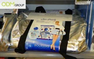 Promotional Gifts - Silver Girly Bag by Bourgeois