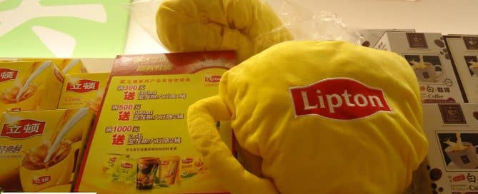 Gift With Purchase - Lipton Tea Cup Plush