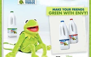 Cravendale and The Muppets - Kermit Backpack for Dairy Marketing