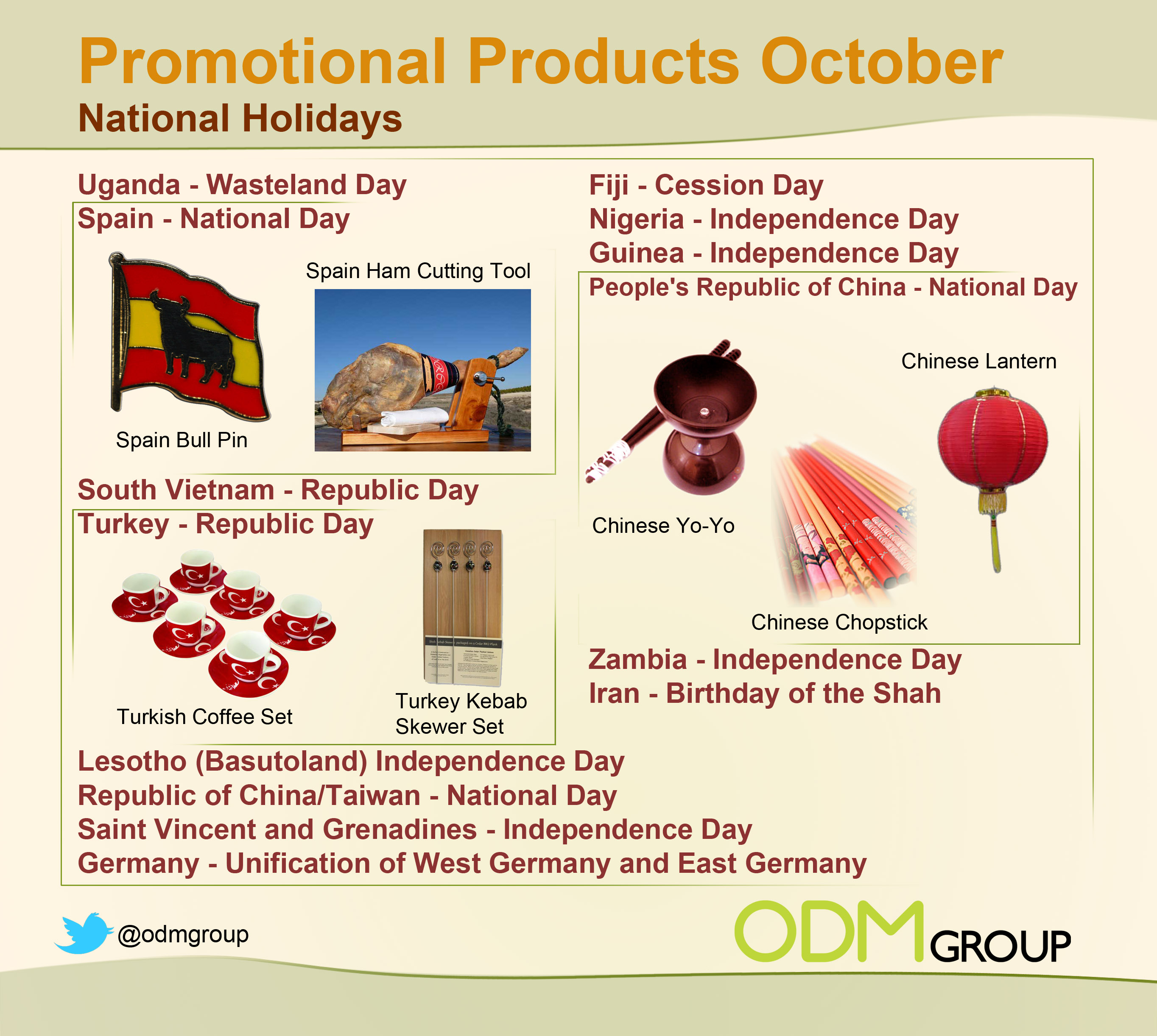 Promotional Gift Ideas For October