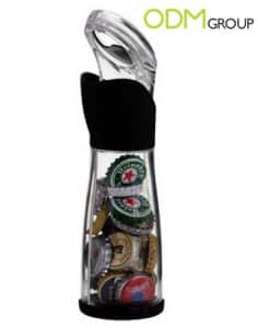 Cool Promotional Product Idea - 2-in-1 Bottle Opener/Cap Collector