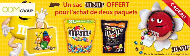 Promotional Gifts France - M&M's
