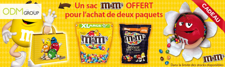 Promotional Gifts France – M&M's