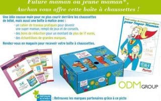 GWP France - Socks box by Auchan
