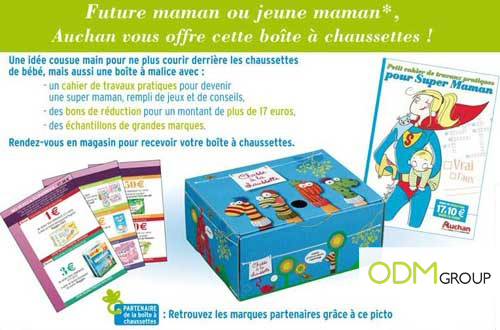 GWP France - Socks box  by Auchan