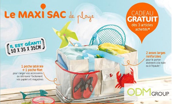 Promotional GWP - Beach Bag by Vertbaudet