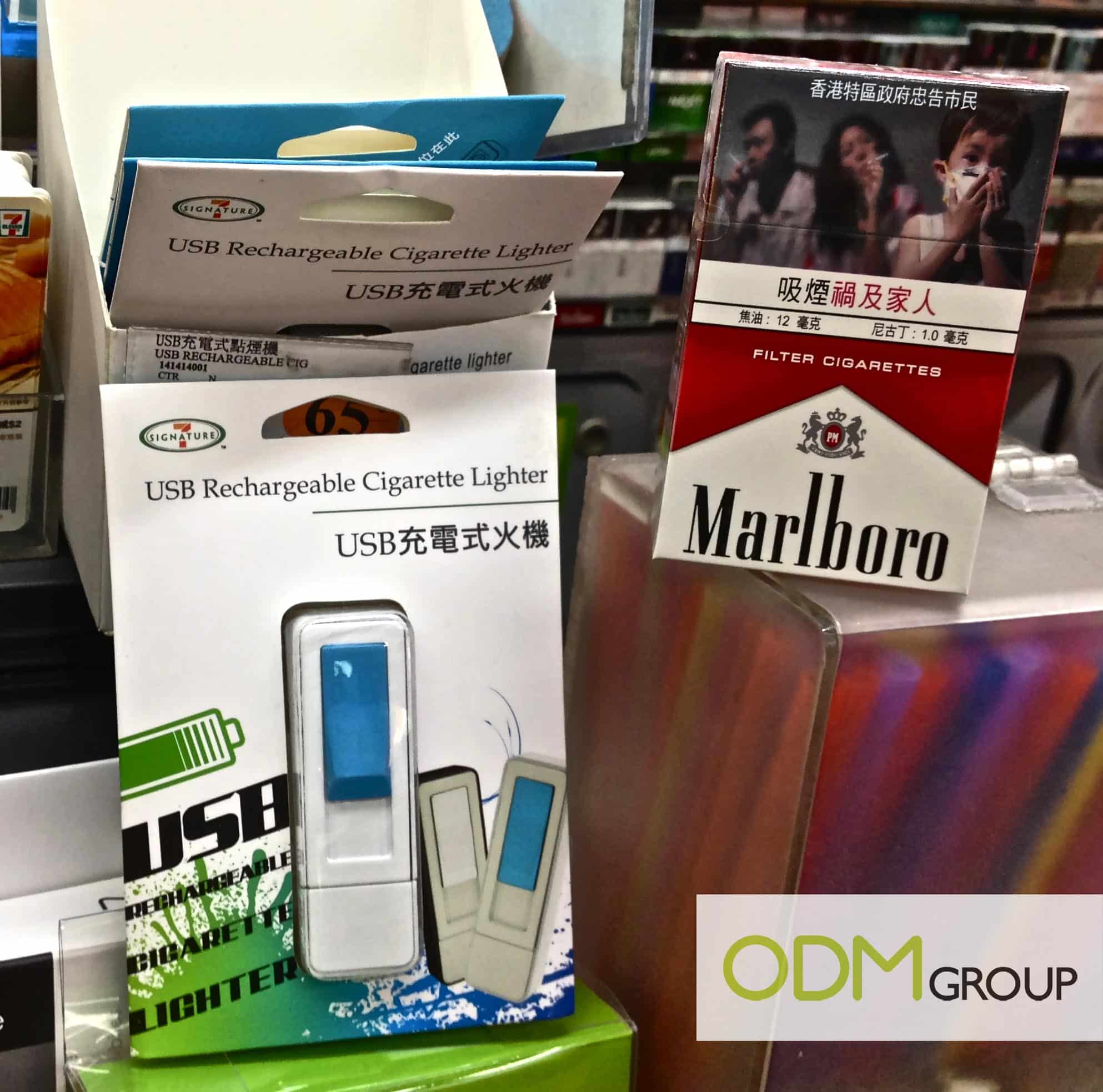 Promotional Gift Idea - USB Rechargeable Lighter