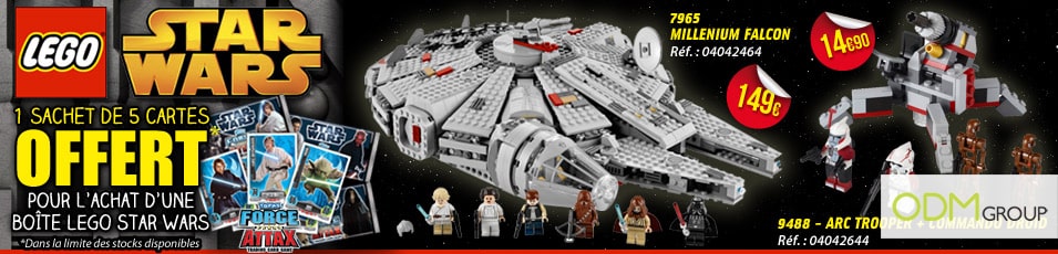 Gift With Purchase France - Star Wars Collectible Cards in JouéClub shops