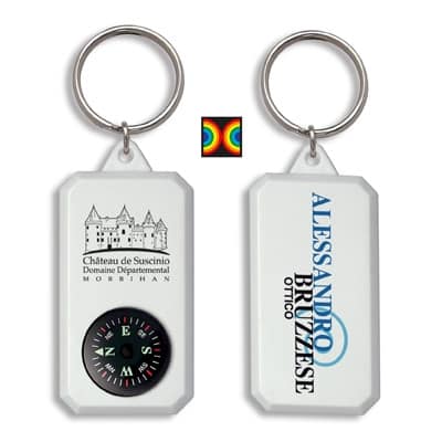 Promotional Items France - Compass Keyring by Omnipub