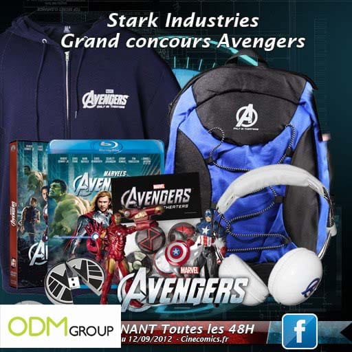 Promo Gift France - Avengers Gifts by Cinecomics