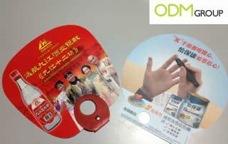 Promotional Item - Fan in Hong Kong Food Expo 2012