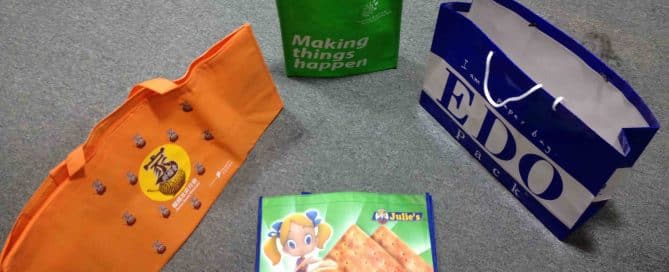 Promotional Product Hong Kong - Bags from HKTDC Food Expo