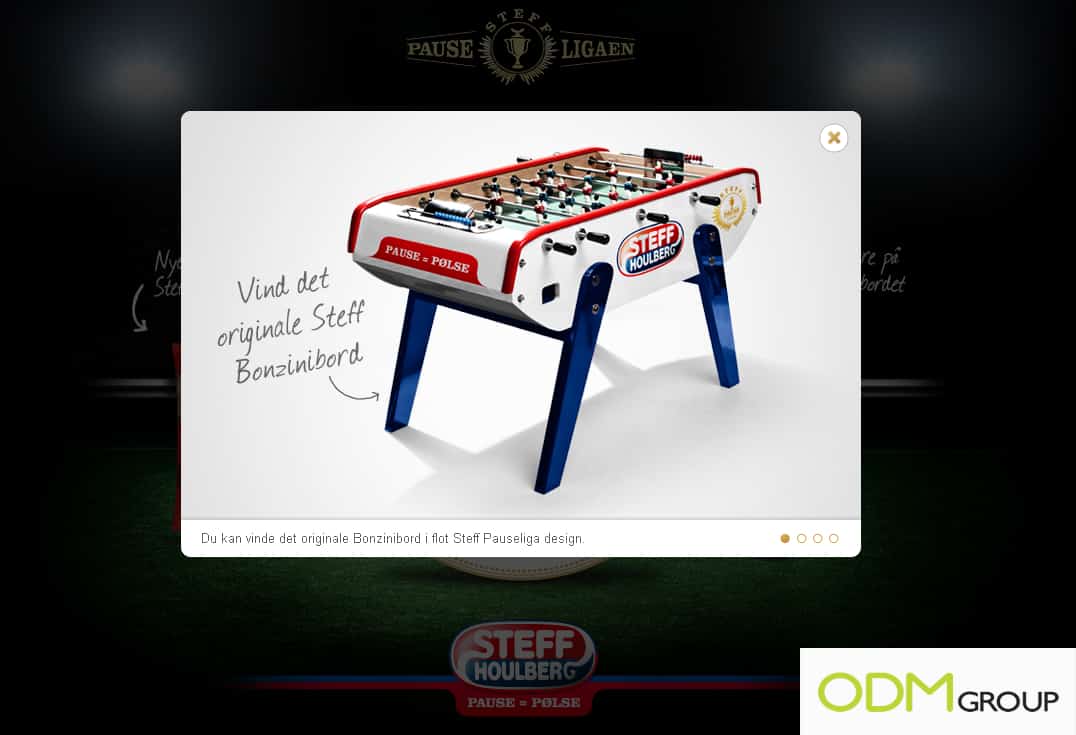 Steff Houlberg Promotional Football Item