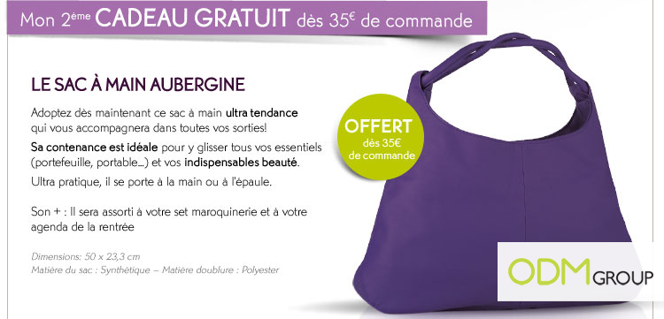 Promotional Products France - Bag by Yves Rocher