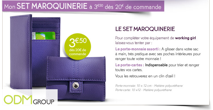 Promotional Products France - Wallet and Cardholder by Yves Rocher
