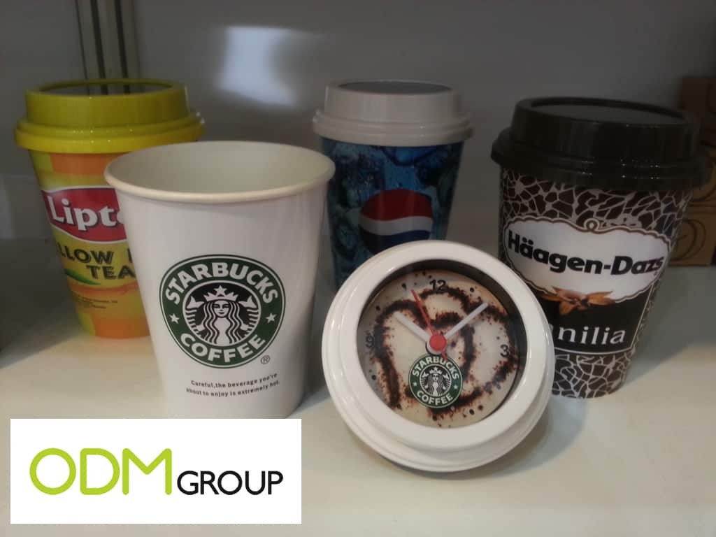 Promo Idea - Promotional Drinking Cup with Clock Lid
