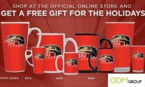 Promotional Cups by SIU Cougar