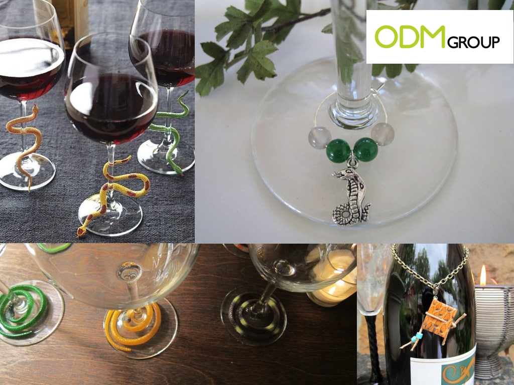 Promotional Snake Wine Charms