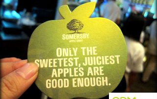 Somersby Apple Cider Promo Coaster