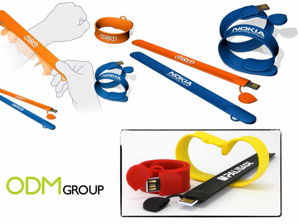 USB Slap Band - A unique and clever promotional idea