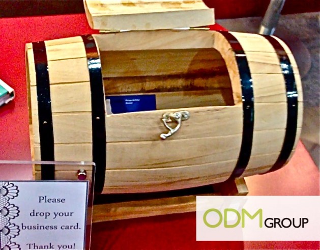 Wine Promotional Items - Miniature Wooden Barrel