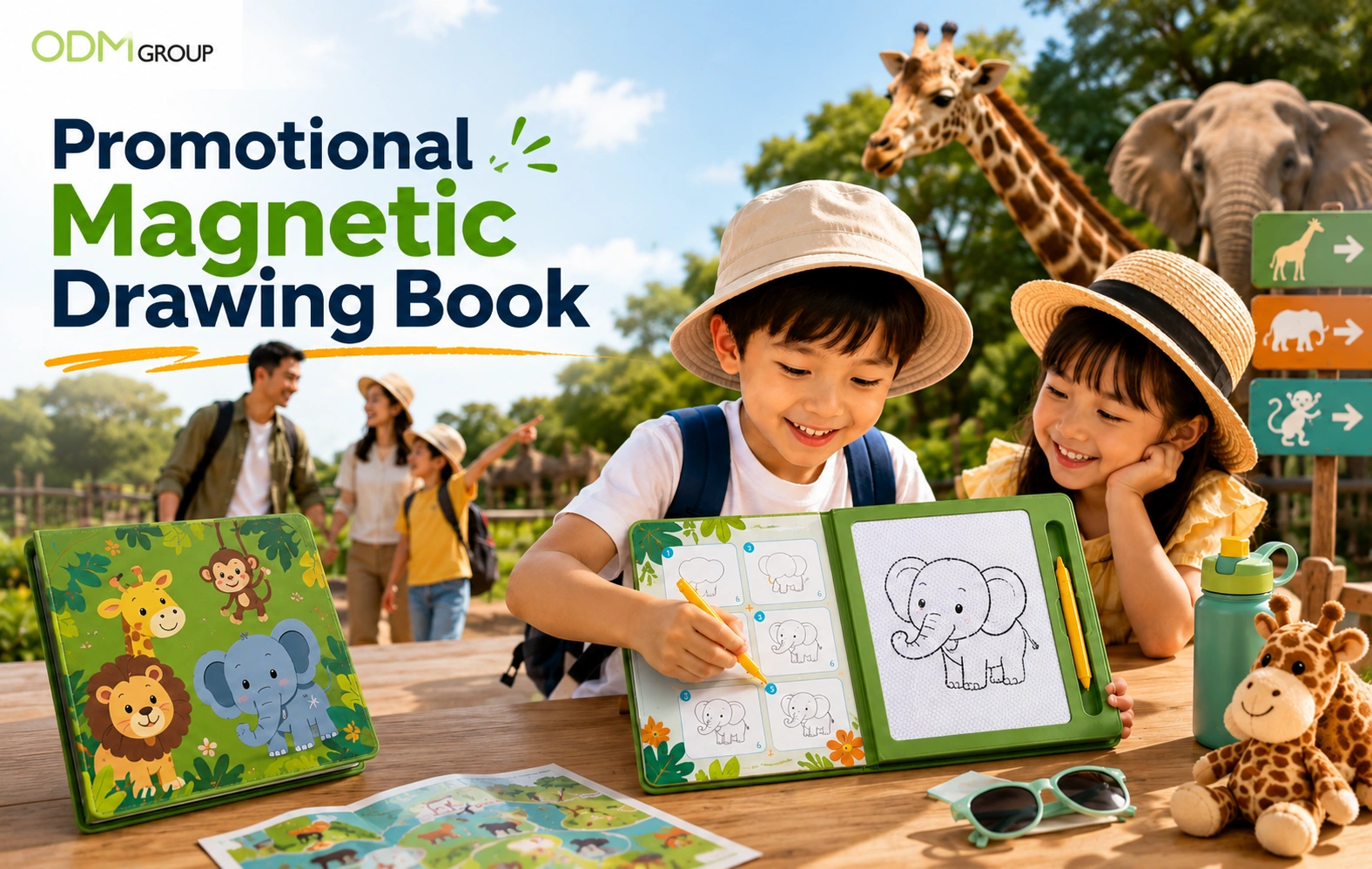 promotional magnetic drawing book