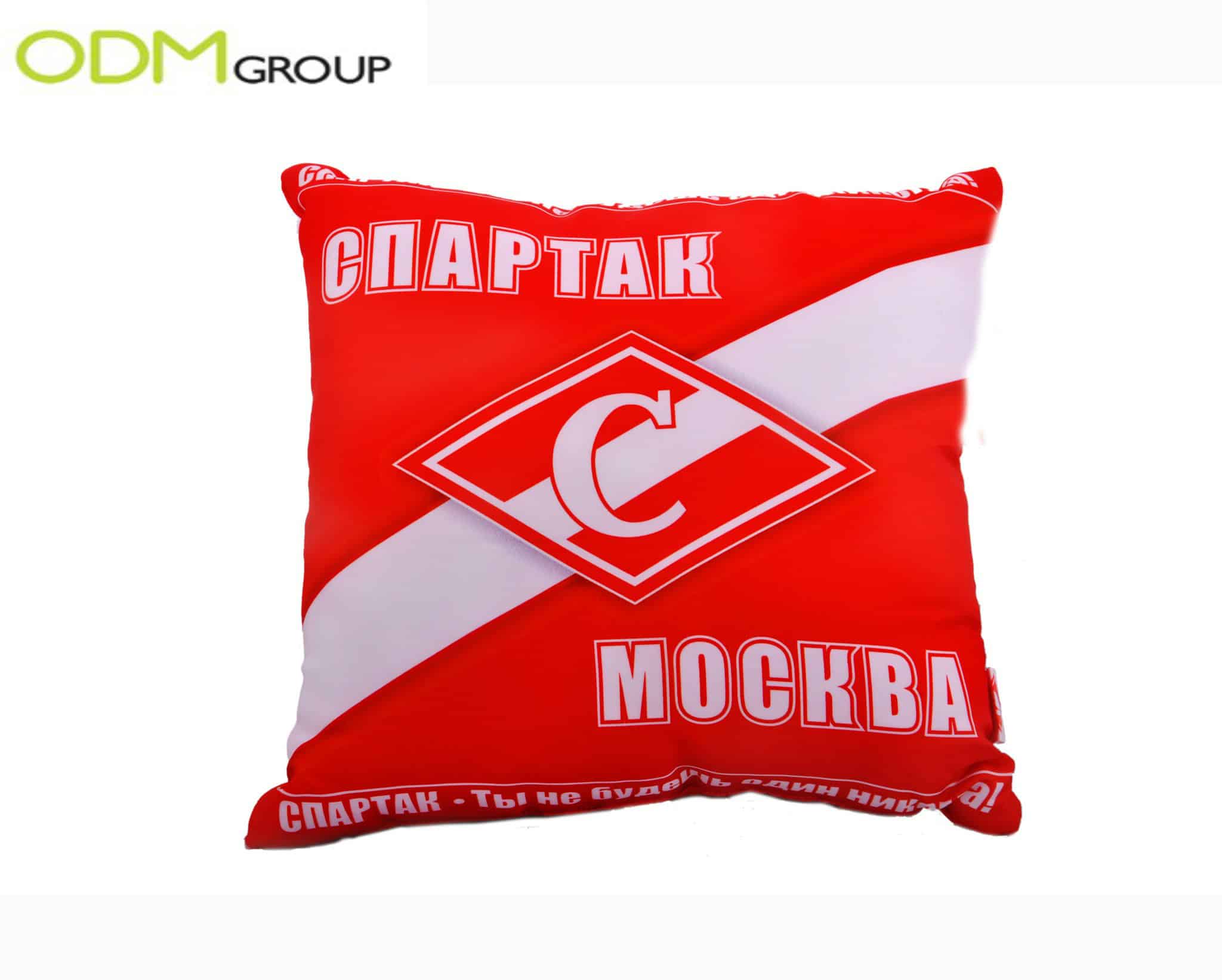 Marketing Idea: Promo Pillow by Spartak in Russia