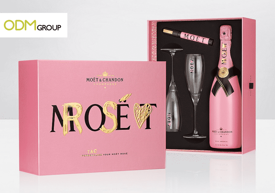 Marketing Ideas - Moët Chandon Valentine Day Gift Set