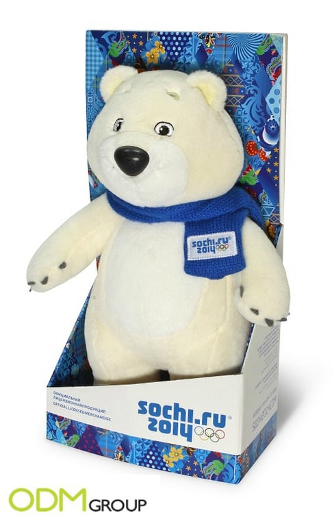 Promo Gift Polar Bear by The Olympic Shop in Russia