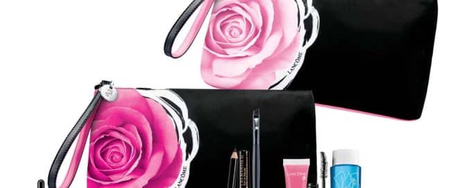 Cosmetic Pouch Gift with Purchase by Lancome