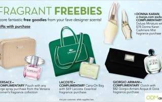 Macy's Fragrance New Promotional Products 2013