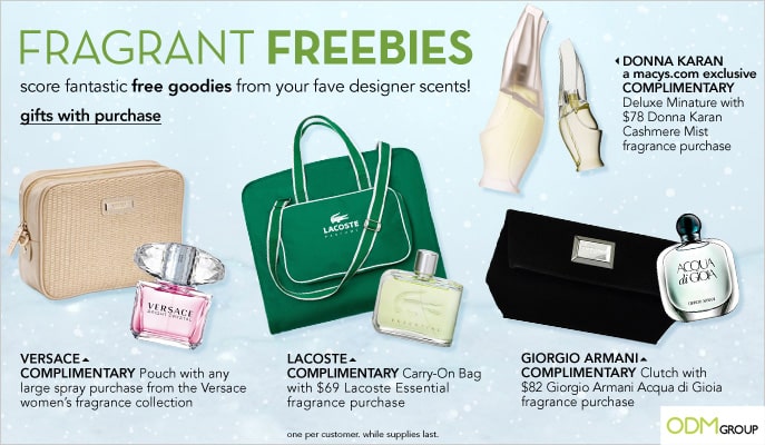 Macy's Fragrance New Promotional Products 2013