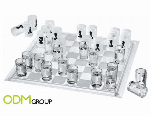 Marketing Gift - Drinking Glass Chess Set